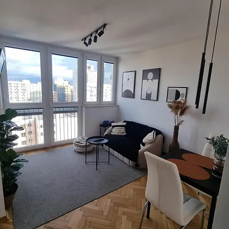 Apartamento Warsaw Skyview Exterior foto